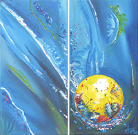 Acryl Gemälde Abstrakt Malen Ango Acryl Gemälde Abstrakt Malen Ango