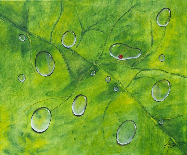 Acryl Gemälde Abstrakt Malen Ango