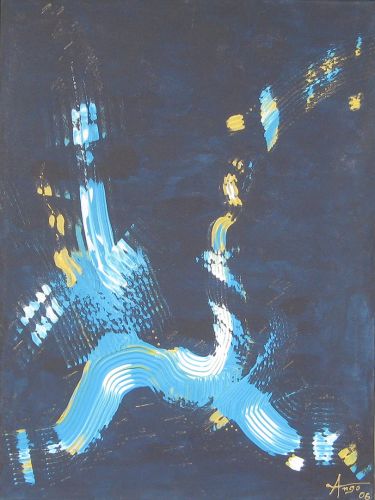 Acryl Gemälde Abstrakt Malen Ango